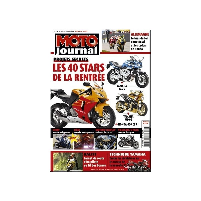 Moto journal n° 1722